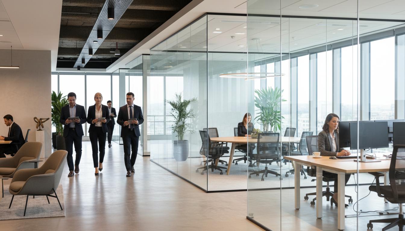 Modern corporate office